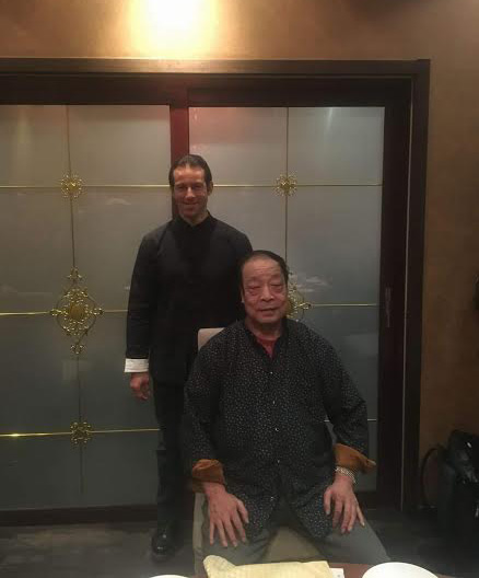 Maître Wei Yuzhu et Baishi Laurent Morlet