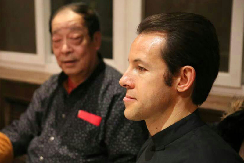 Shifu Laurent Morlet et maître Wei Yuzhu